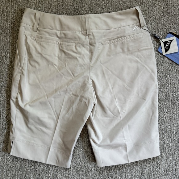 Adidas ClimaLite NWT Women's SZ 4 White Golf Shorts w/ Pockets ProDRY Plus - Picture 3 of 10